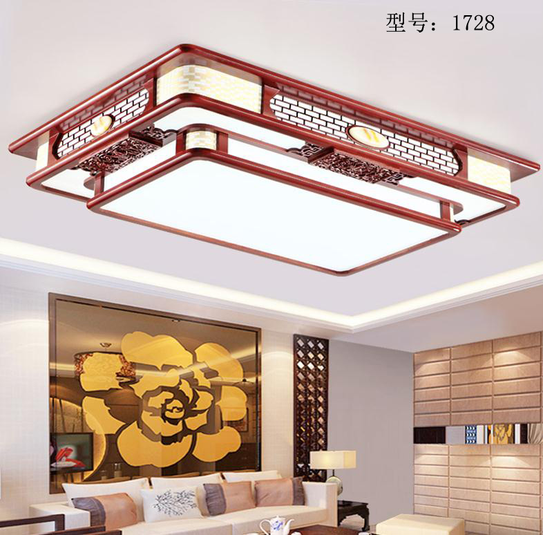 中式燈防古燈實木燈客廳燈